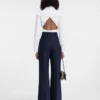 Pantalones Sauge Pantalones acampanados de cintura alta Pantalones Sauge Pantalones acampanados de cintura alta
