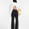 Pantalones Sauge Pantalones acampanados de cintura alta Pantalones Sauge Pantalones acampanados de cintura alta