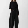 Pantalones vaqueros Ovalo de Nîmes Vaqueros de cintura alta y corte curvo