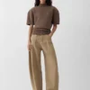 Pantalones vaqueros Ovalo de Nîmes Vaqueros de cintura alta y corte curvo