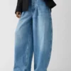 Pantalones vaqueros Ovalo de Nîmes Vaqueros de cintura alta y corte curvo