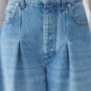 Pantalones vaqueros Ovalo de Nîmes Vaqueros de cintura alta y corte curvo