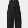 Pantalones vaqueros Ovalo de Nîmes Vaqueros de cintura alta y corte curvo
