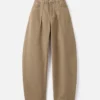 Pantalones vaqueros Ovalo de Nîmes Vaqueros de cintura alta y corte curvo