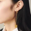 Pendientes Nodo Pendientes colgantes asimétricos