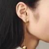 Pendientes Nodo Pendientes colgantes asimétricos