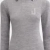 Polo de punto tricotado con logotipo J Polo de punto tricotado con logotipo J
