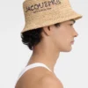 Sombrero de pescador Pesco Sombrero de pescador de rafia bordado