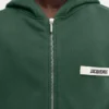 Sudadera con capucha y cremallera Gros Grain Sudadera con capucha y cremallera con logotipo Grosgrain Sudadera con capucha y cremallera Gros Grain Sudadera con capucha y cremallera con logotipo Grosgrain