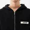 Sudadera con capucha y cremallera Gros Grain Sudadera con capucha y cremallera con logotipo Grosgrain Sudadera con capucha y cremallera Gros Grain Sudadera con capucha y cremallera con logotipo Grosgrain