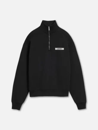 Sudadera con cuello alto y cremallera Gros Grain Sudadera con cremallera