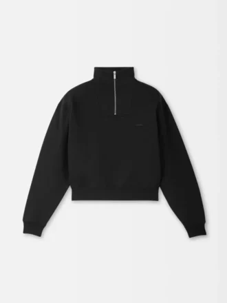 Sudadera con cuello alto y cremallera Gros Grain Sudadera con cremallera