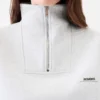 Sudadera con cuello alto y cremallera Gros Grain Sudadera con cremallera Sudadera con cuello alto y cremallera Gros Grain Sudadera con cremallera