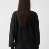 Sudadera con cuello alto y cremallera Gros Grain Sudadera con cremallera