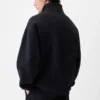 Sudadera con cuello alto y cremallera Gros Grain Sudadera con cremallera Sudadera con cuello alto y cremallera Gros Grain Sudadera con cremallera