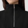 Sudadera con cuello alto y cremallera Gros Grain Sudadera con cremallera